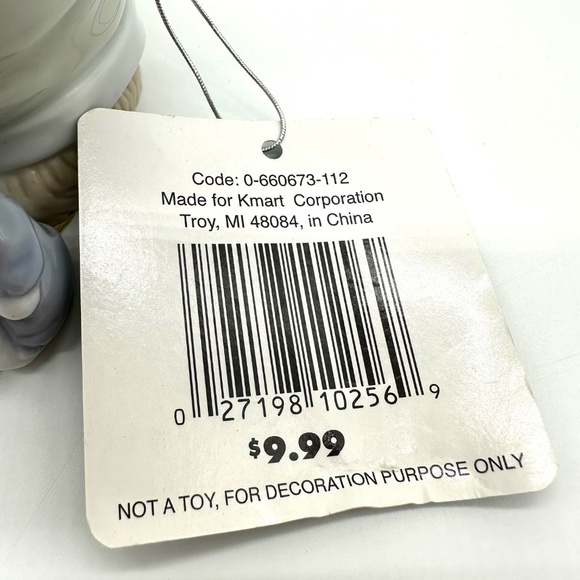 Large Teddy Bear & Toys Trinket Box Christmas Trim A Home K-Mart Vintage - Picture 12 of 14